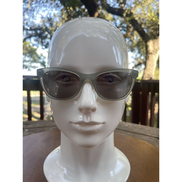 DKNY Donna Karran DK502S 014 Sunglasses Women Milky Cement Oval 53mm main image 5